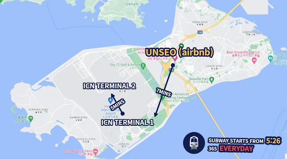 Koin Guesthouse Incheon Airport